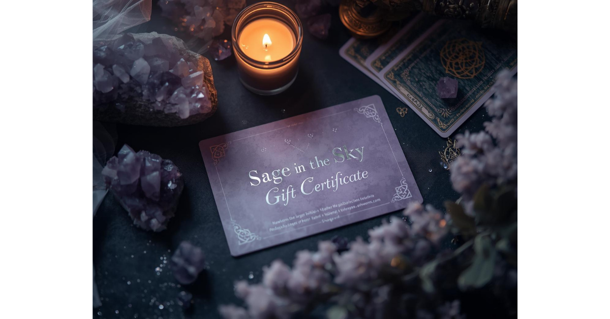Sage in the Sky Gift Certificate