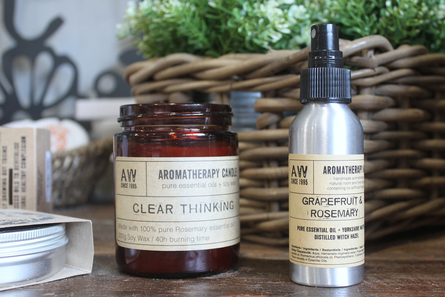 100ml Essential Oil Mist - Grapefruit and Rosemary