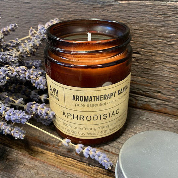 Aromatherapy Candle - Aphrodisiac - Ylang Ylang and Patchouli – Sage in the  Sky
