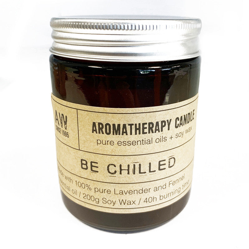 Aromatherapy Candle - Be Chilled - Lavender and Fennel