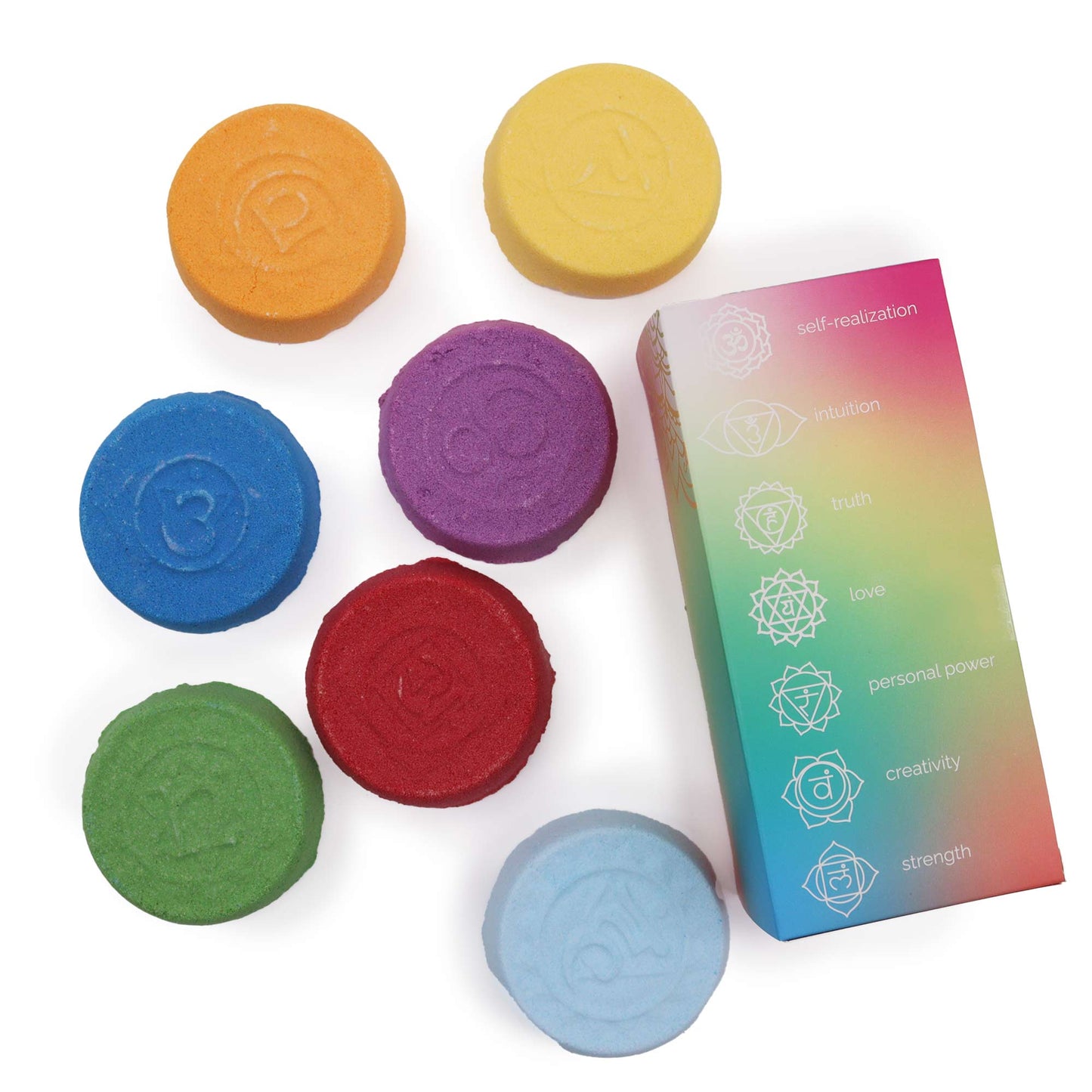 Chakra Bath Fizzers – Energise, Balance & Restore Your Vital Energy Centres