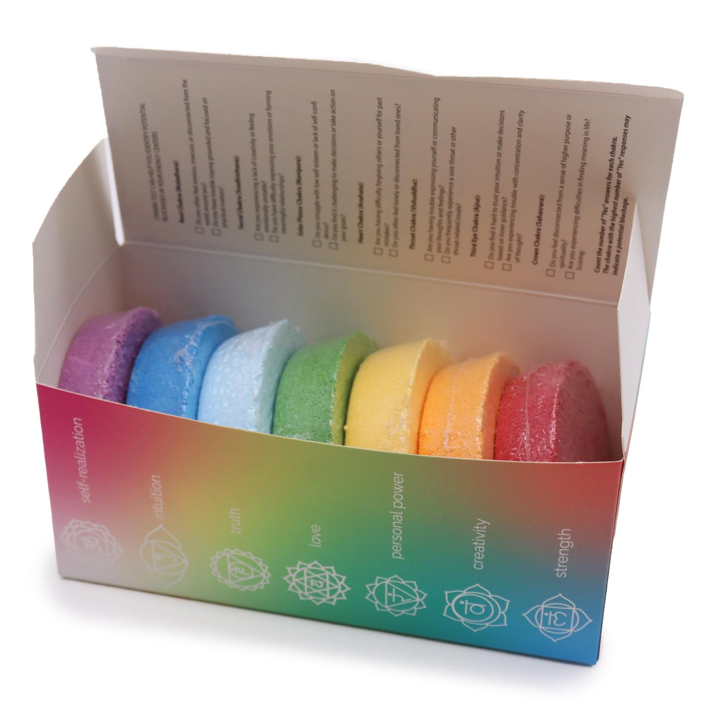 Chakra Bath Fizzers – Energise, Balance & Restore Your Vital Energy Centres