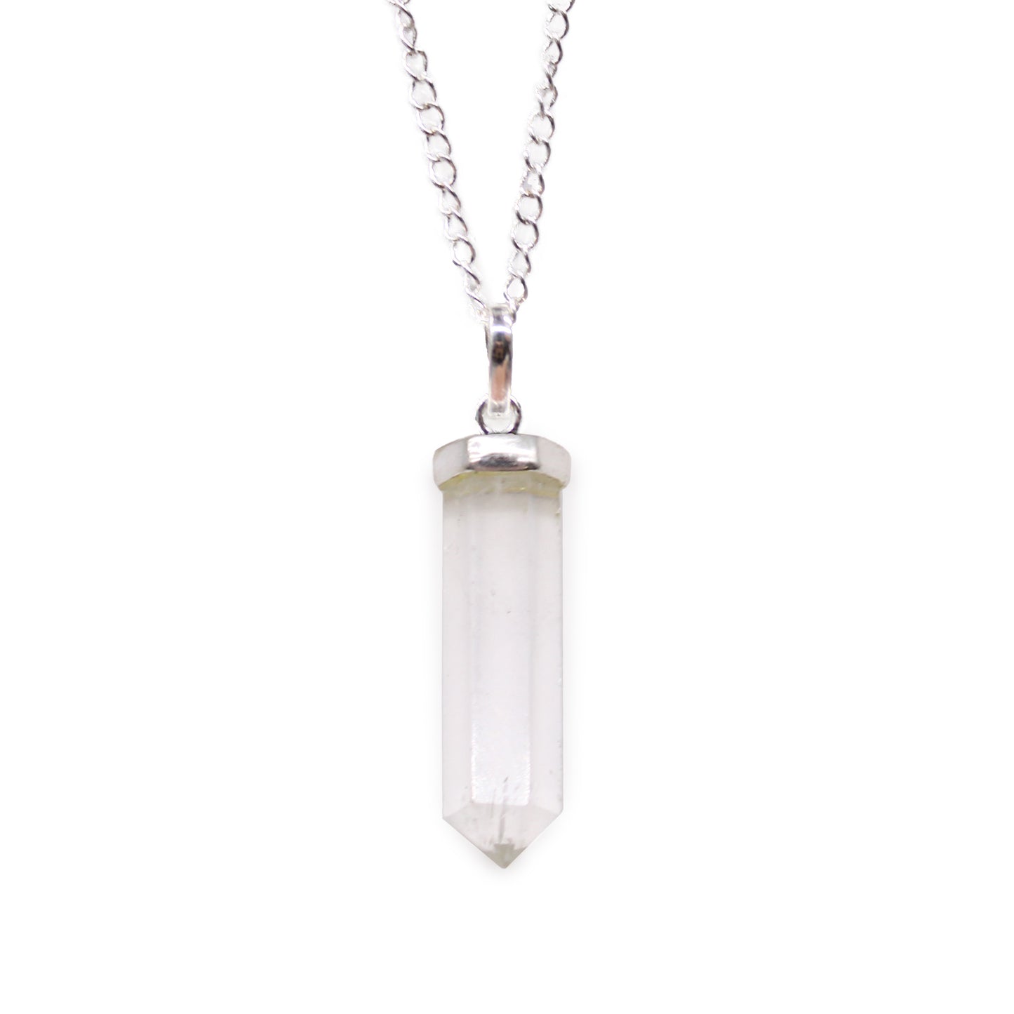 Crystal Classic Point Pendant - Rock Quartz