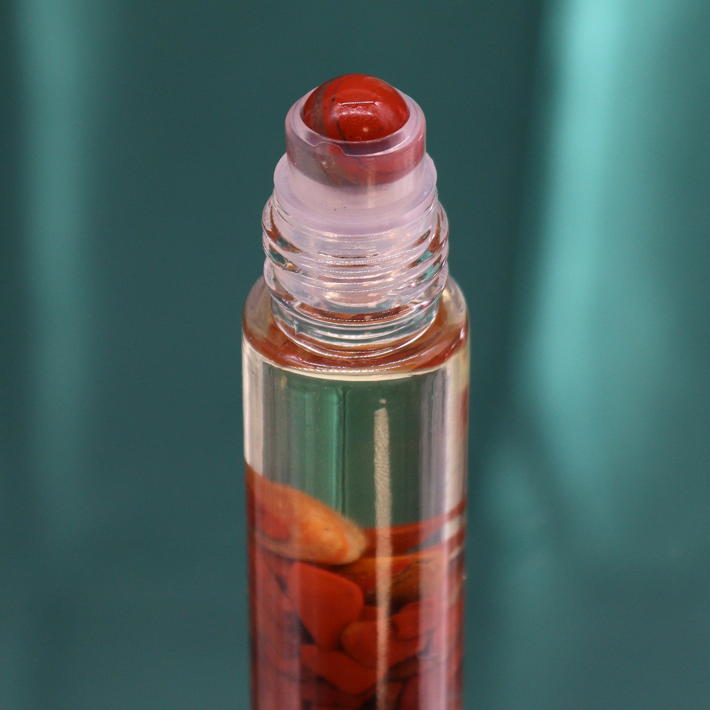 Tarot Roll-On: The Devil - Ground Yourself with Red Jasper Gemstone Infusion