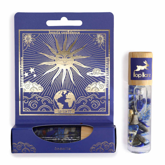 Embrace Confidence: Tarot Roll-On - The Sun Gemstone-Infused Essential Oil