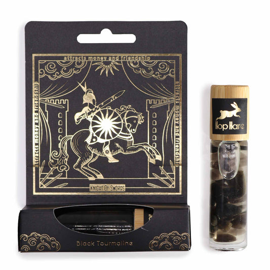 Tarot Roll On - The Knight of Swords: Essential Oil Gemstone Blend for Modern-Day Warriors