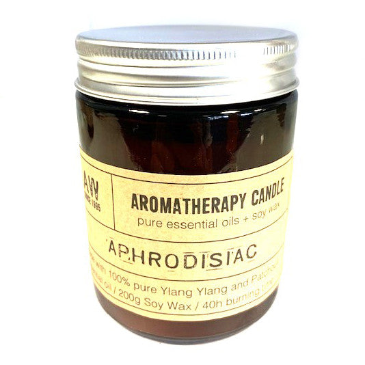 Aromatherapy Candle - Aphrodisiac - Ylang Ylang and Patchouli